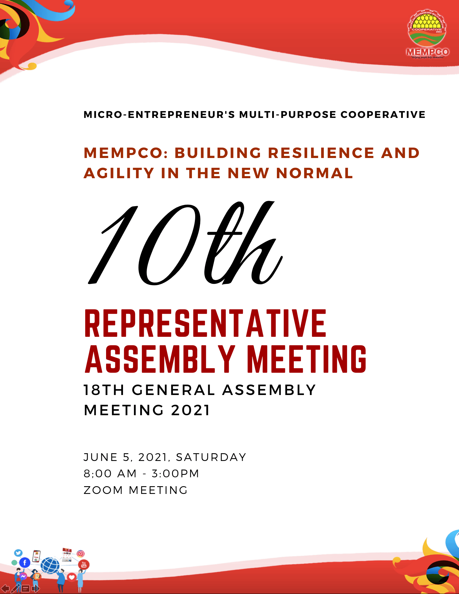 10th REPRESENTATIVE ASSEMBLY MEETING MicroEntrepreneur's Multi