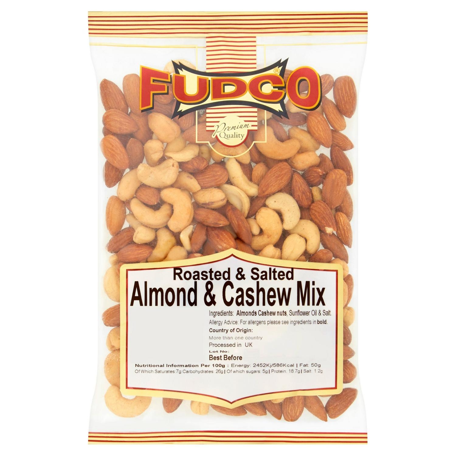 Fudco Almond & Cashew Mix House of Raja`s Indian Superstore in Bolton