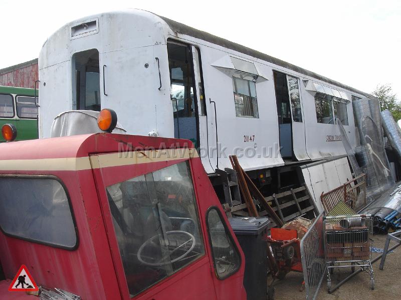 Men At Work Underground Tube Carriage