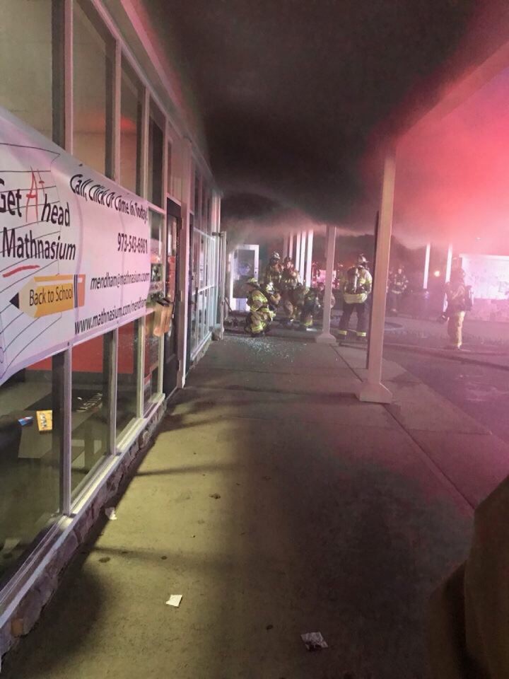 Shopping Center Fire December 28, 2016 Mendham Fire Department