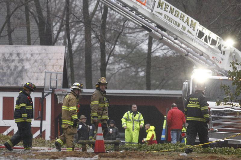 Pitney Farm Fire February 24, 2016 Mendham Fire Department