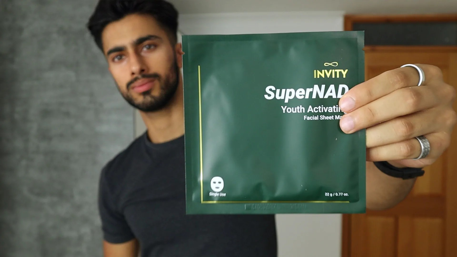INVITY (Honest Review) AntiAging Face Mask Meninfluencer