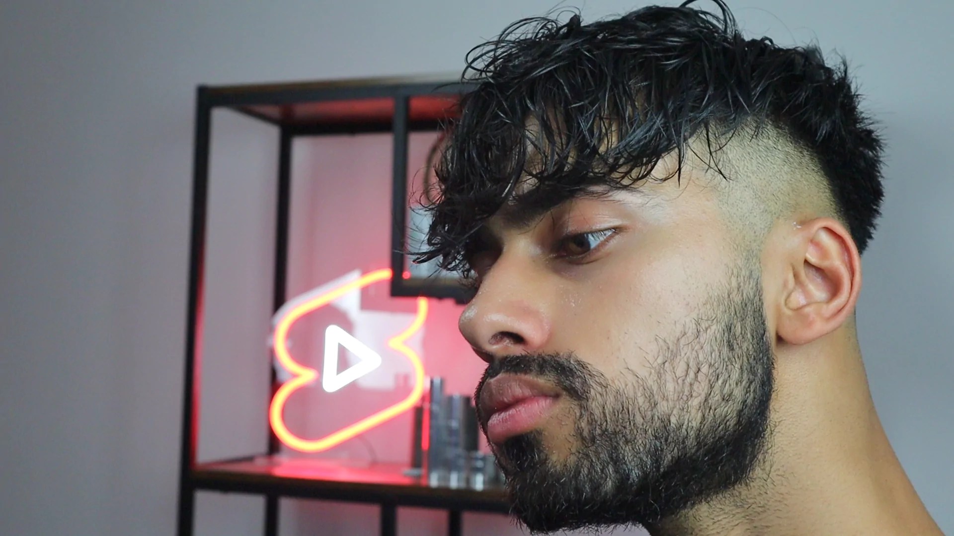 Messy Fringe Hairstyle Tutorial For Men Meninfluencer