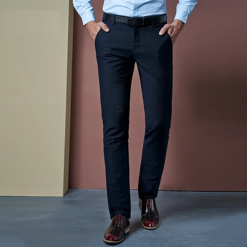 Stretch Office Men's Pants Men Kingdom