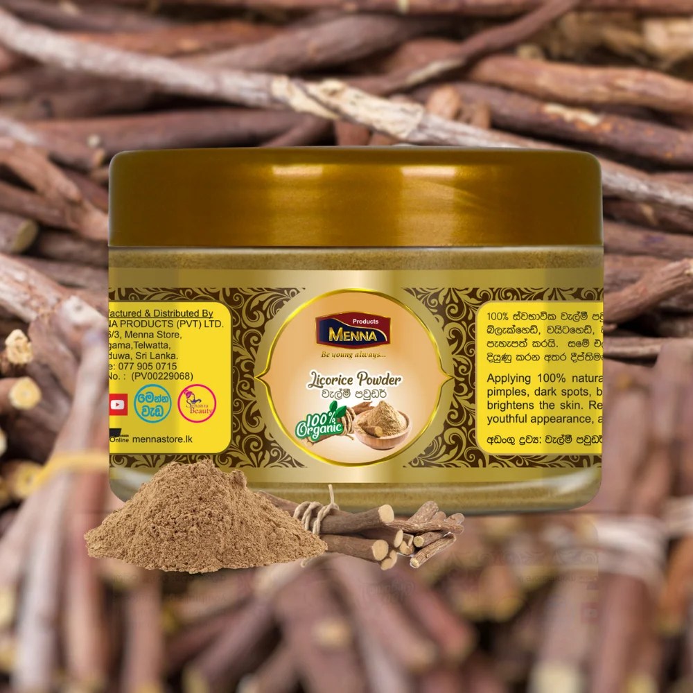 Pure Licorice Root Powder 100g Organic Herbal Extract