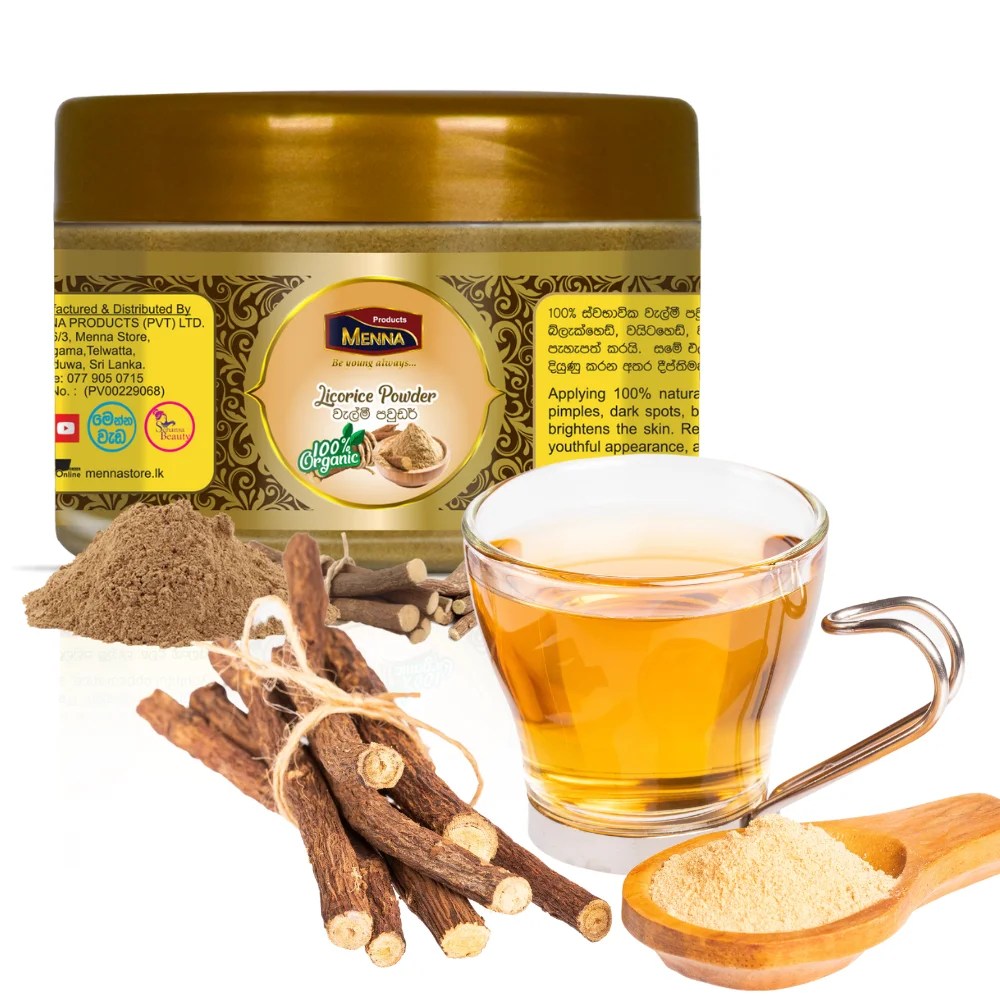 Pure Licorice Root Powder 100g Organic Herbal Extract