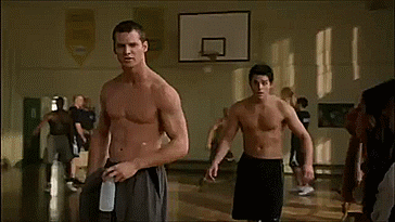 Jared Keeso Shirtless GIF menoftv.com