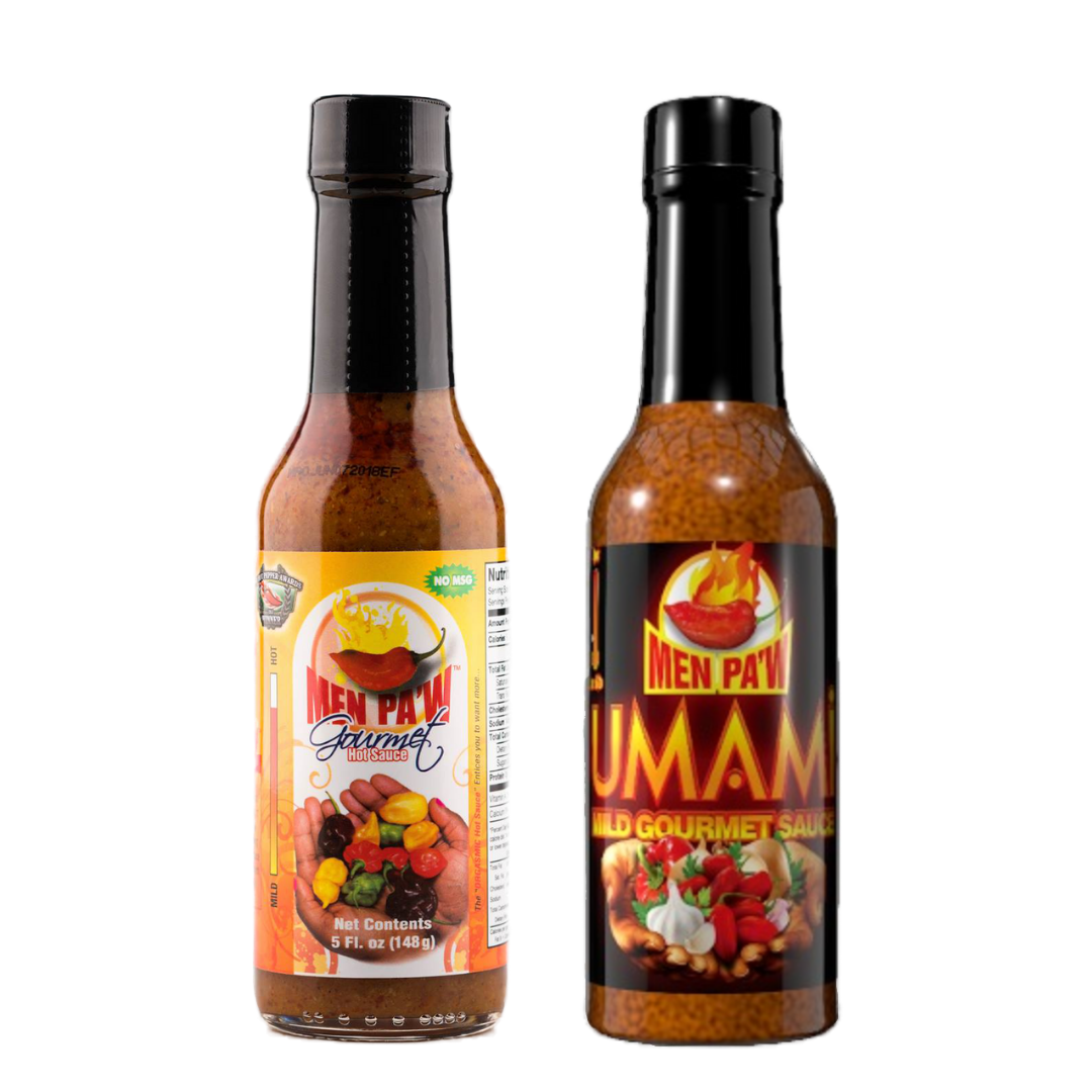 Red Sauce & Umami Hot Sauce, 5 oz. (Pack of 2) Men Pa'w