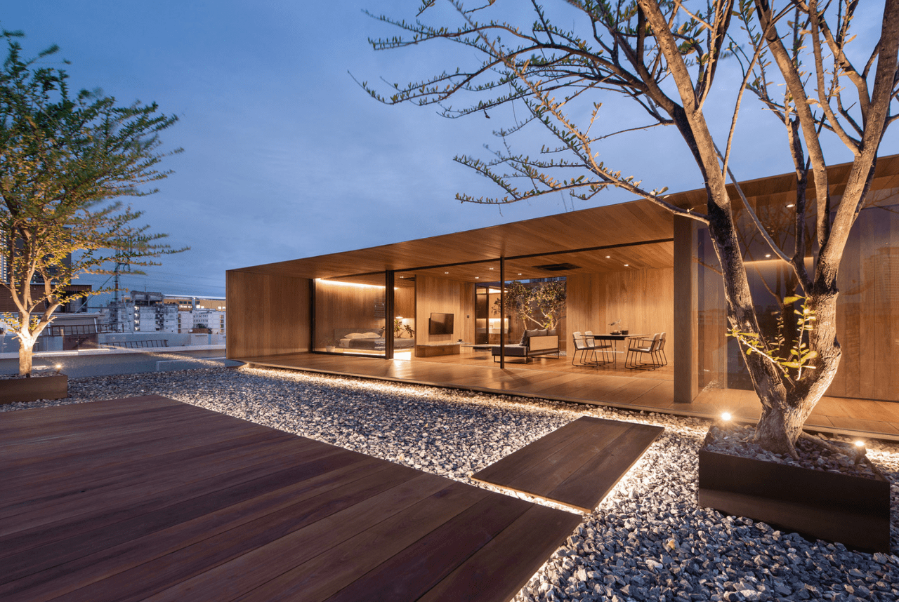 WARchitect Showcases The Minimalist Skyscape Rooftop House Men's Gear