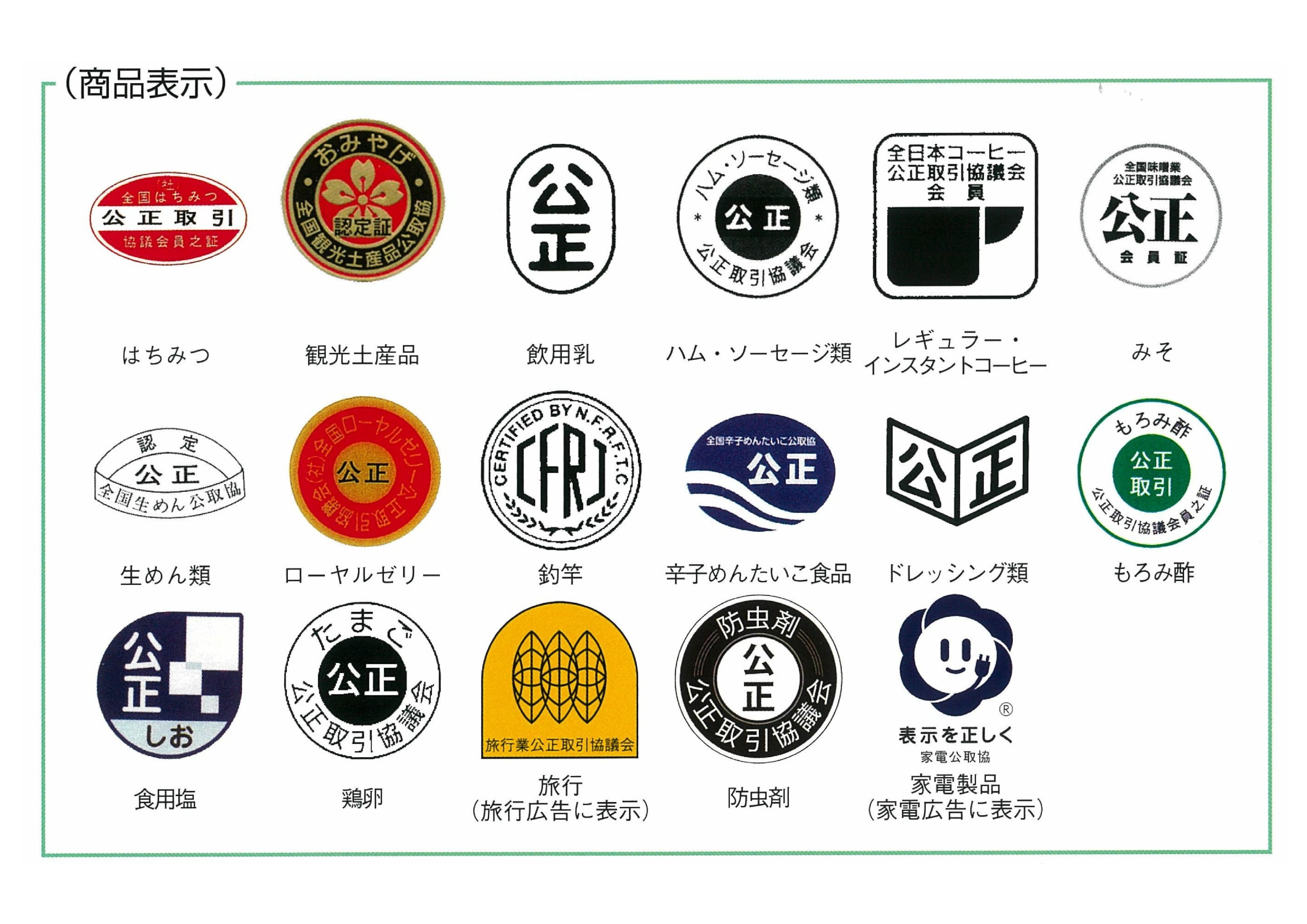 Q&A 全国辛子めんたいこ食品公正取引協議会