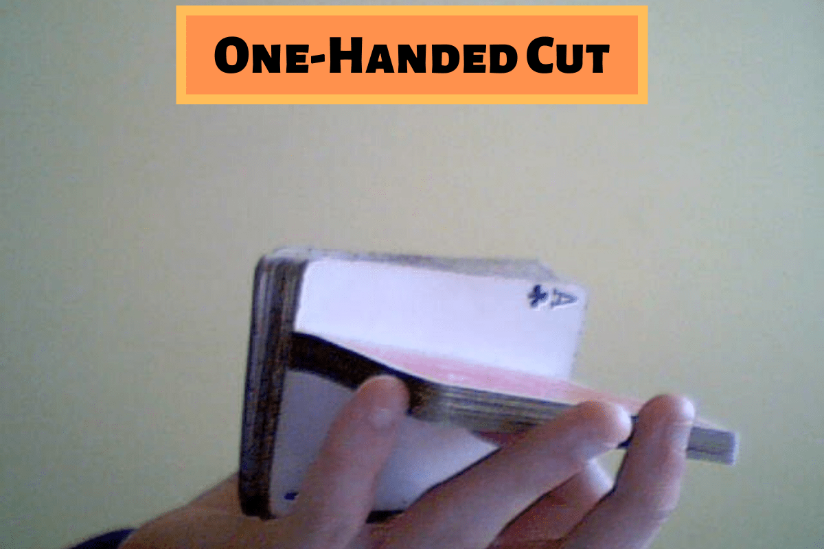 How to Cut a Deck with One Hand (Charlier Cut OneHanded)