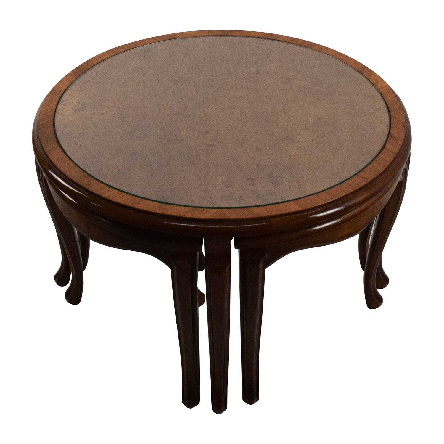 30 The Best Coffee Tables with Nesting Stools