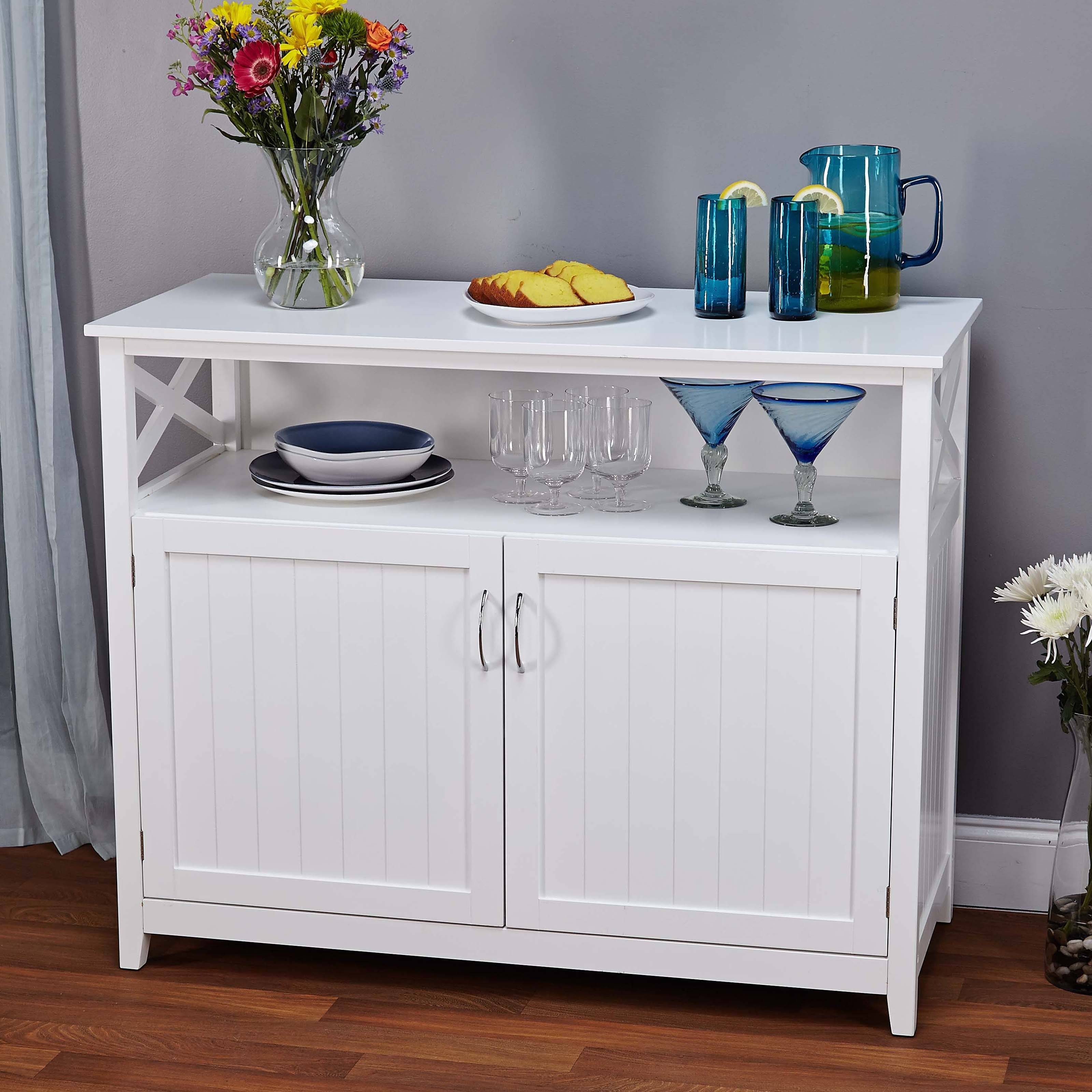 2024 Best of Narrow White Sideboards