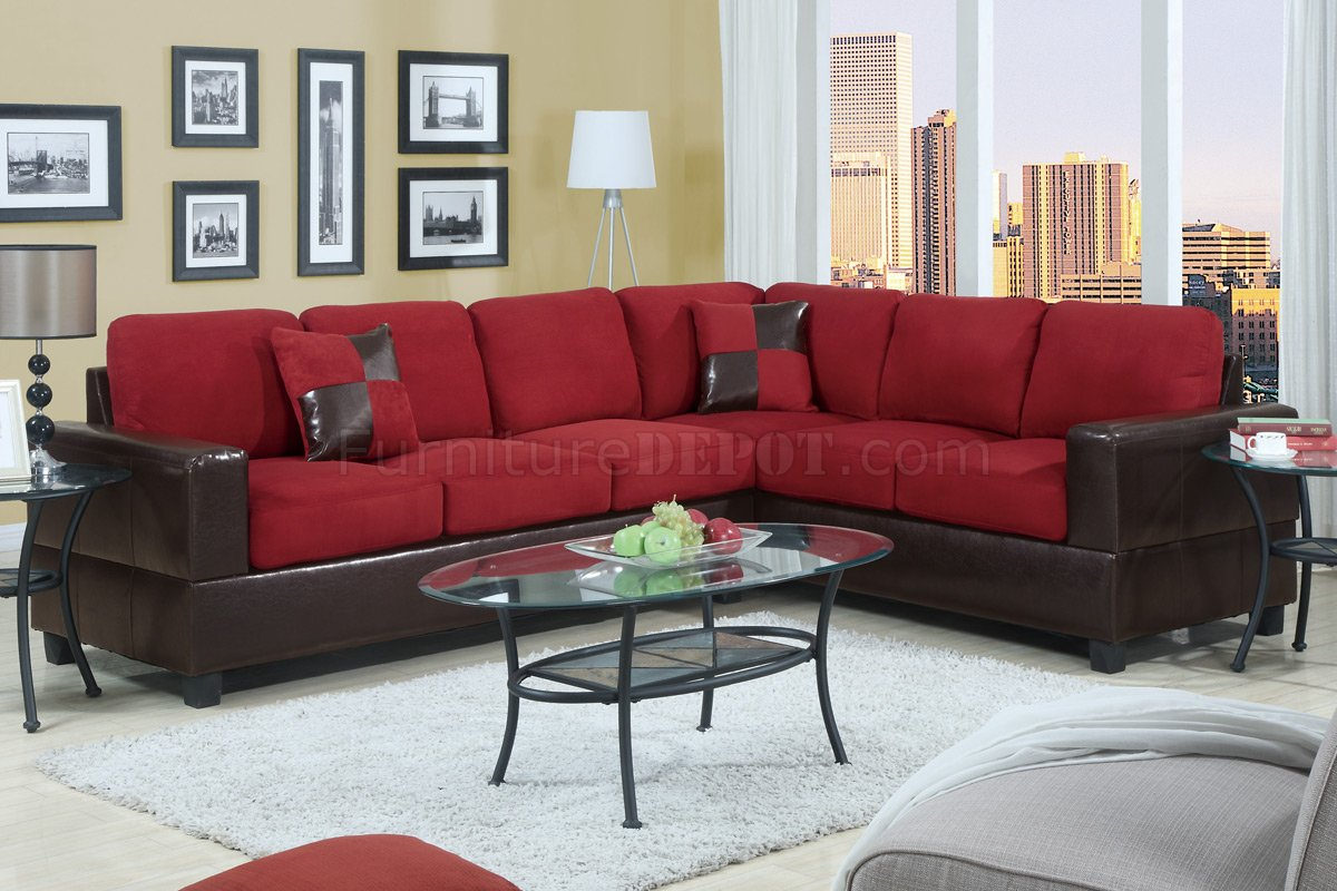 Top 15 of Red Sofas