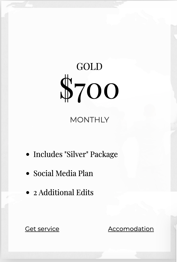 Gold Package M Enterprise Holdings