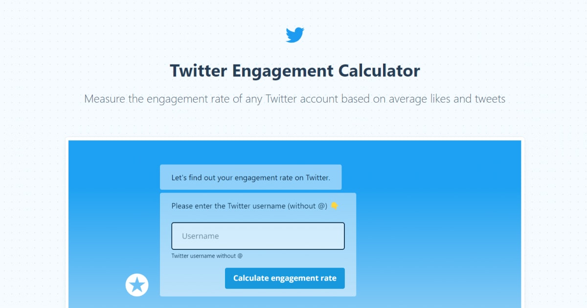 Twitter Engagement Calculator (Free Tool)