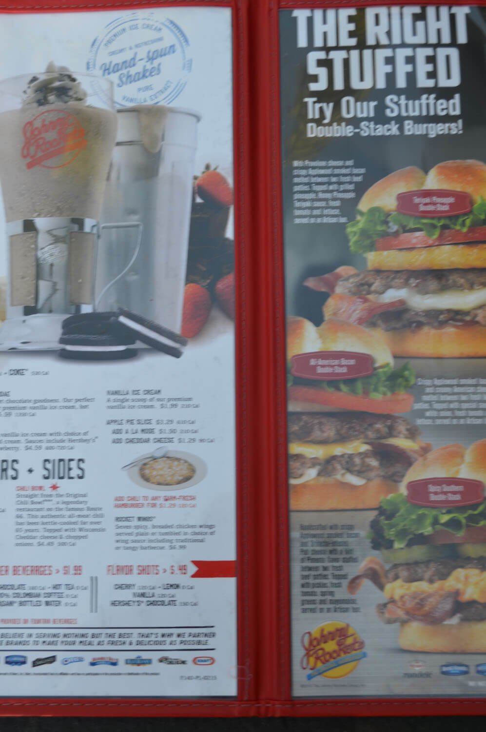 Johnny Rockets Menu Prices