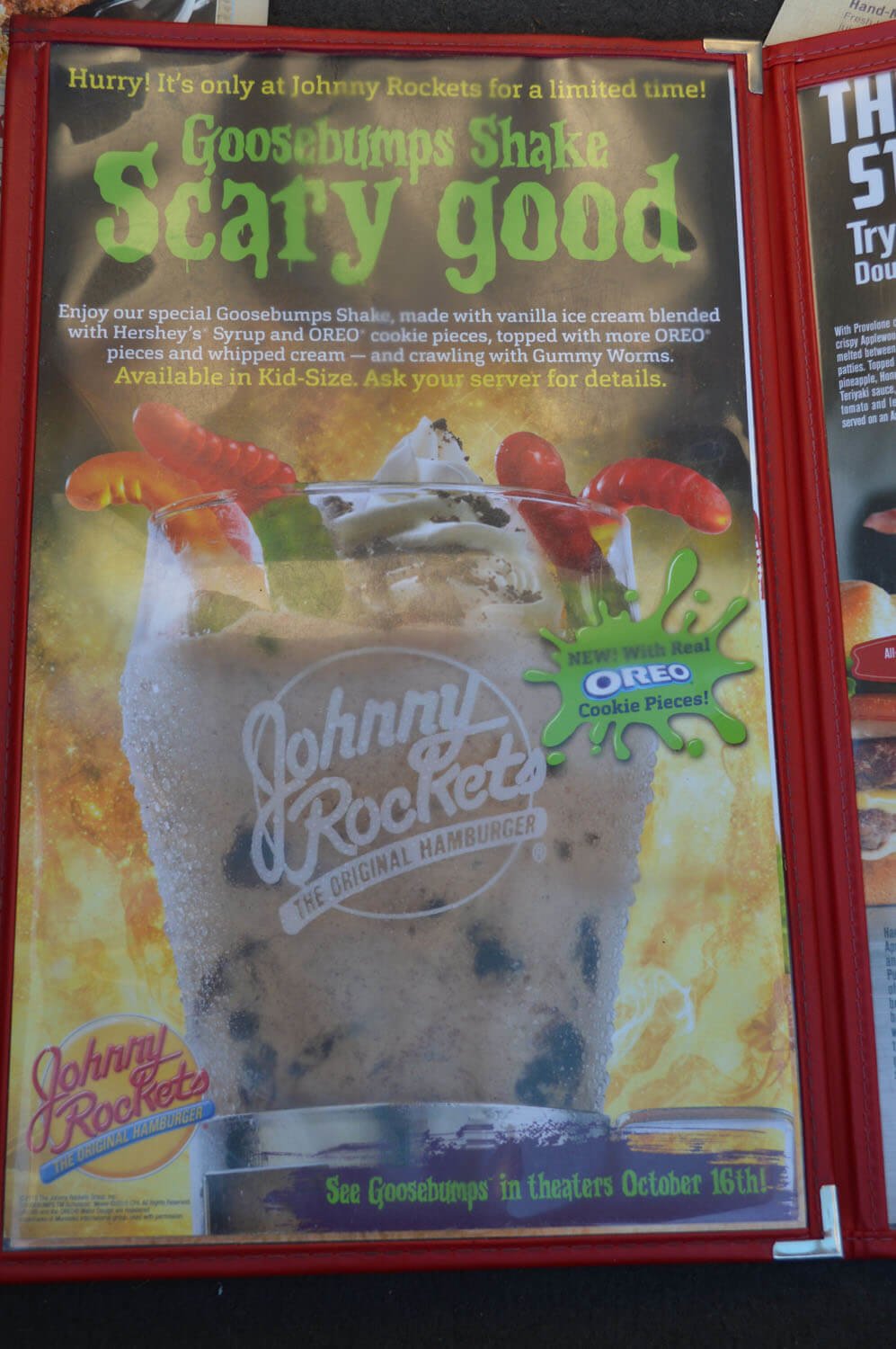 Johnny Rockets Menu Prices
