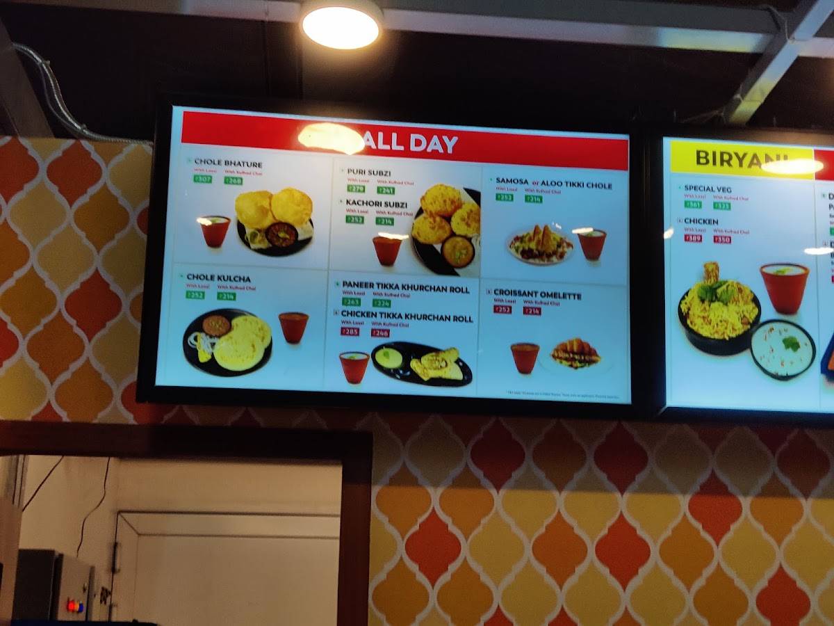 Menu at Curry Kitchen, Delhi, Indira Gandhi International Airport T3
