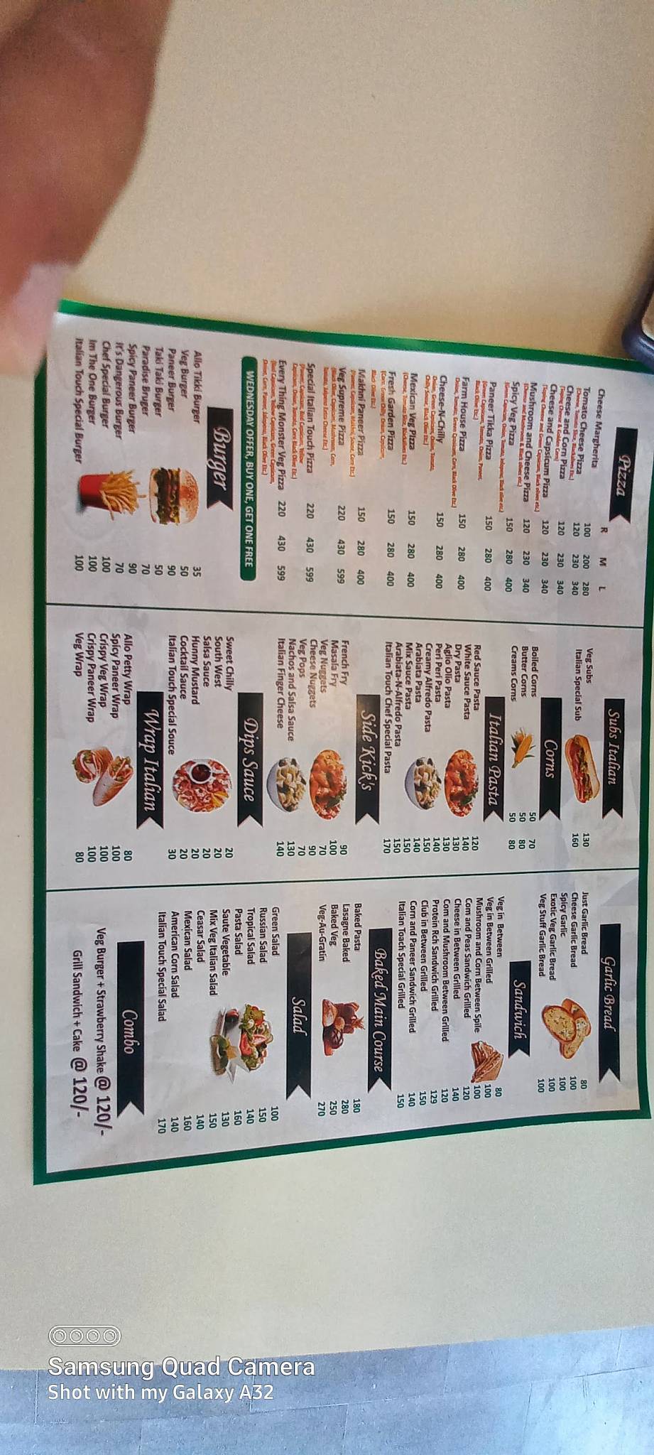 Menu at ITALIAN TOUCH, Kalanaur