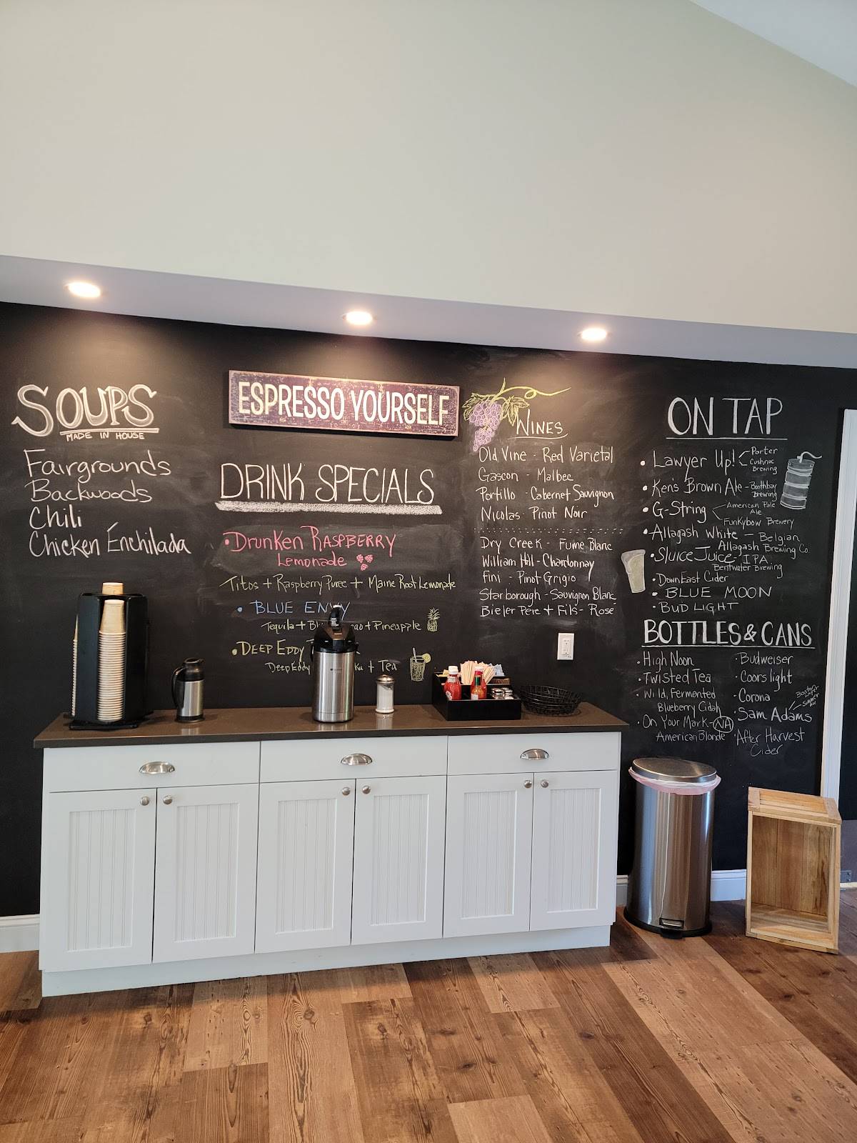 Menu at Keepin' It Local cafe, Shapleigh