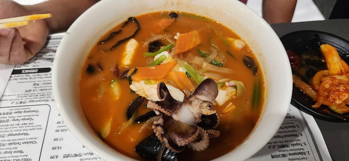 Menu at Zip Bob restaurant, Pooler