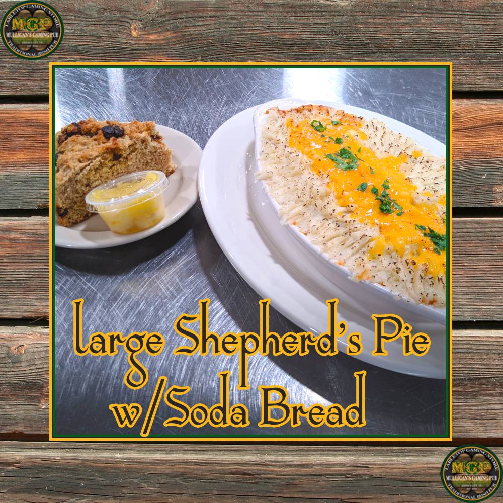 Menu at Mulligan's Irish Pub, Johnson City