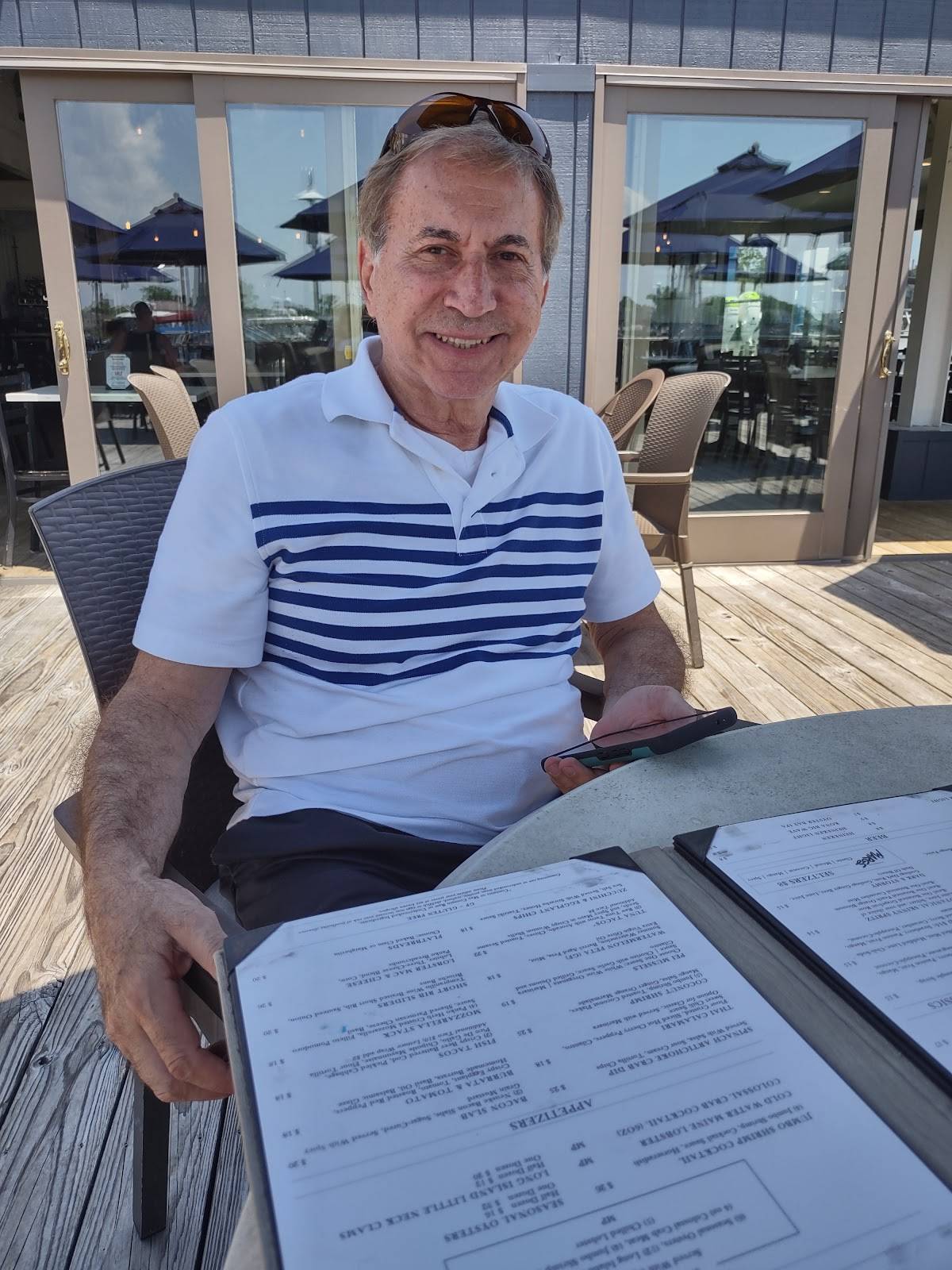 Menu at SALT restaurant, Merrick