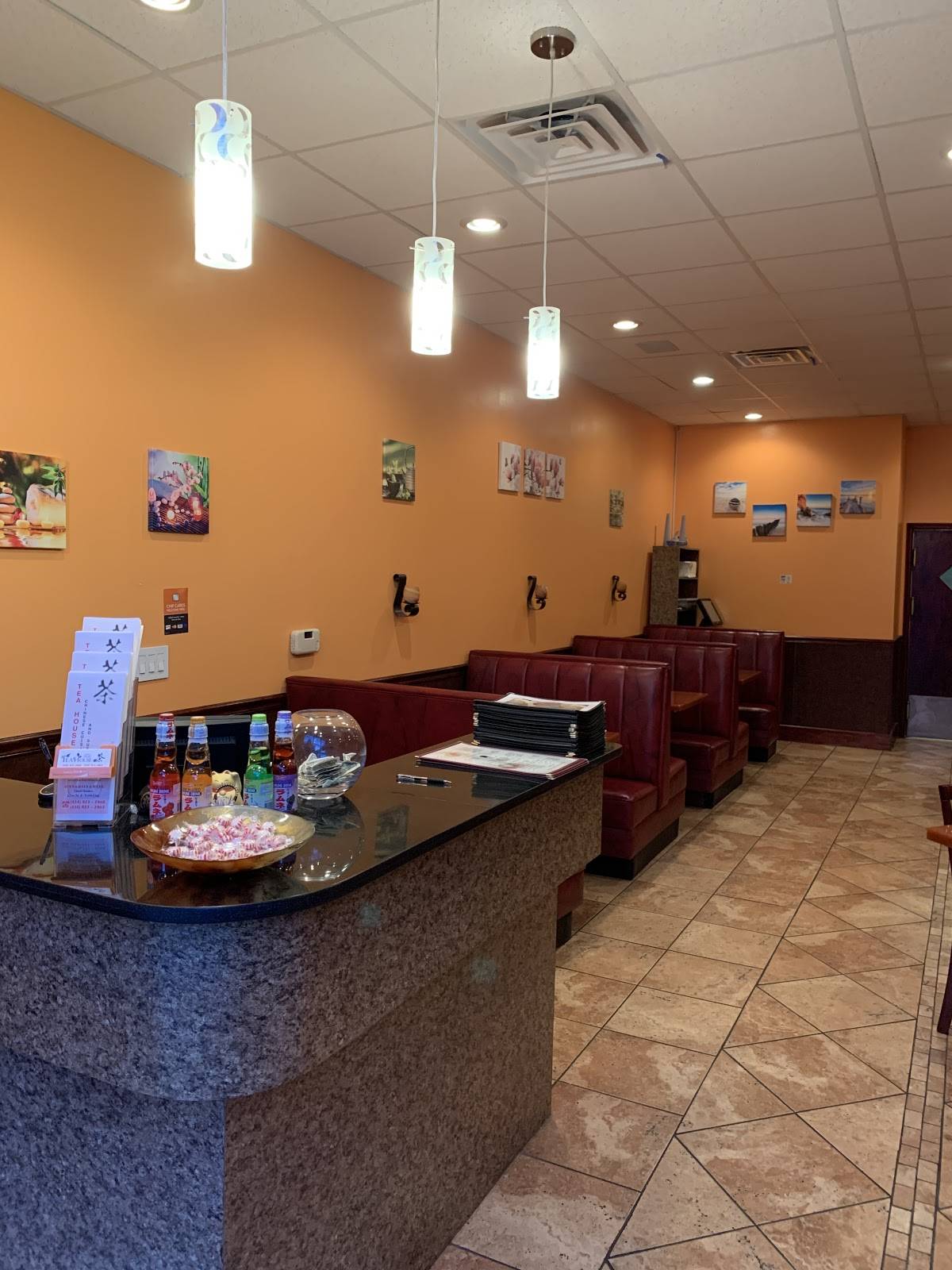 Menu at Tea House restaurant, Crozet