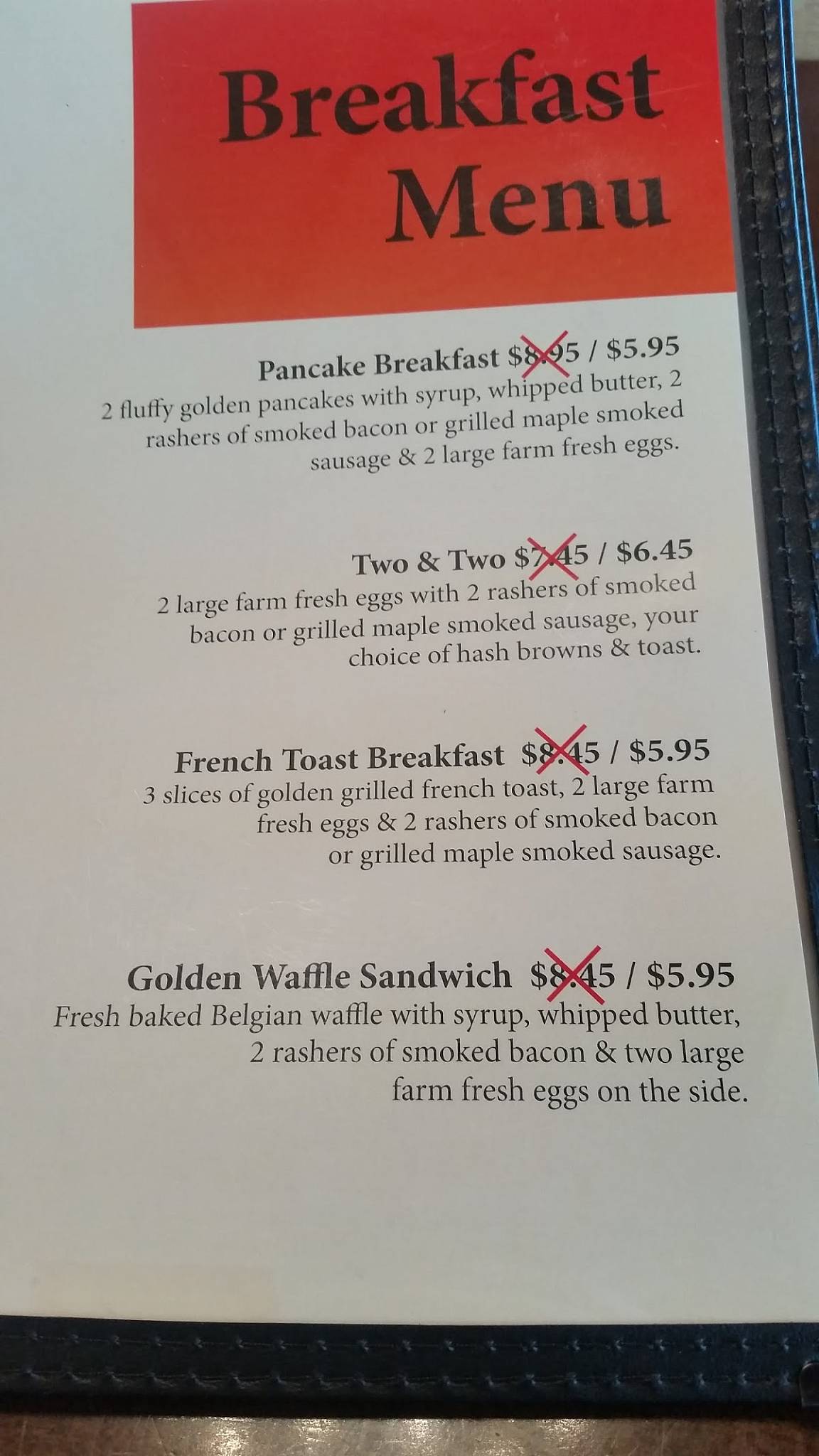 Menu at Jimmy J'S Grill restaurant, Chilliwack