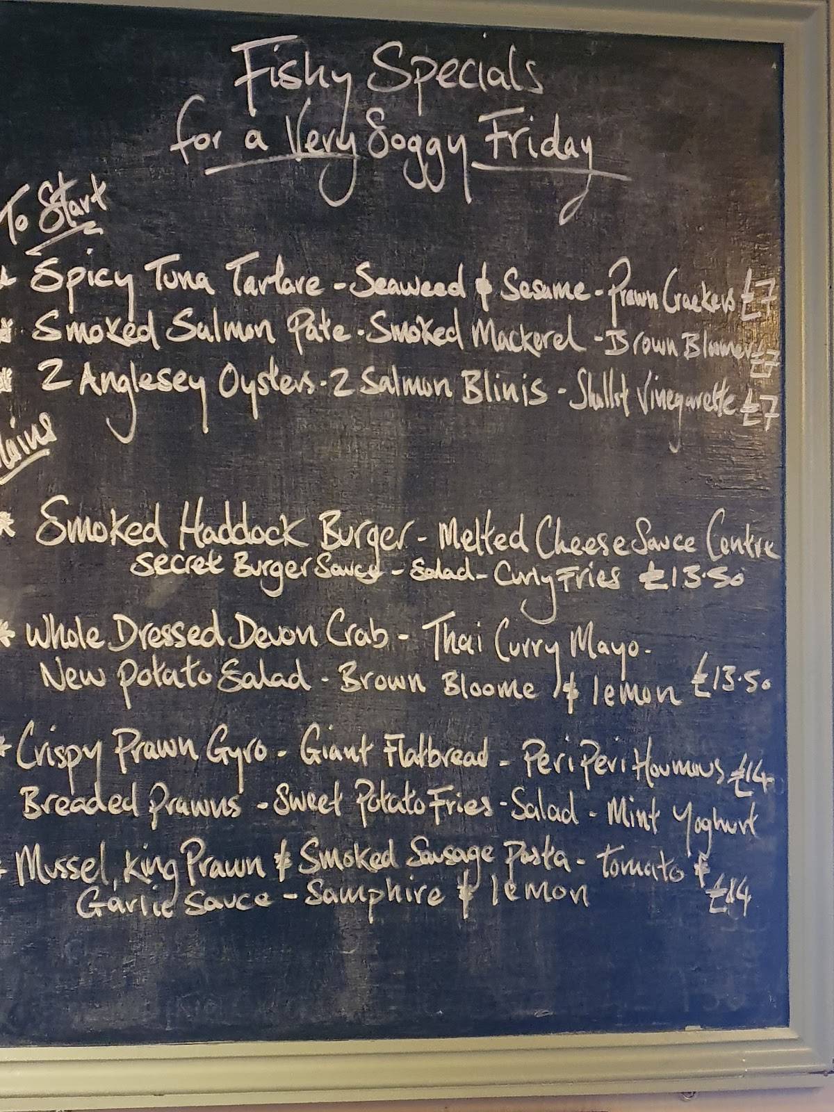 Menu at The Oxford pub & bar, Rochdale, 662 Whitworth Rd