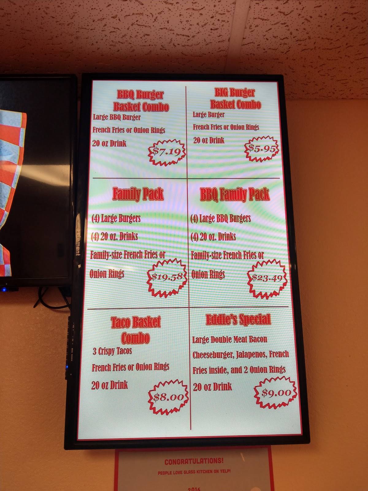 Menu at Glass Kitchen restaurant, Laredo, 302 Corpus Christi St