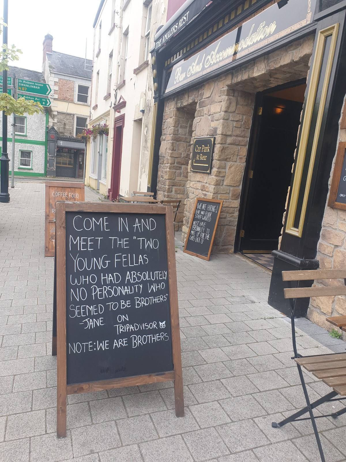 Menu at The Anglers Rest pub & bar, Ballyconnell, Main St