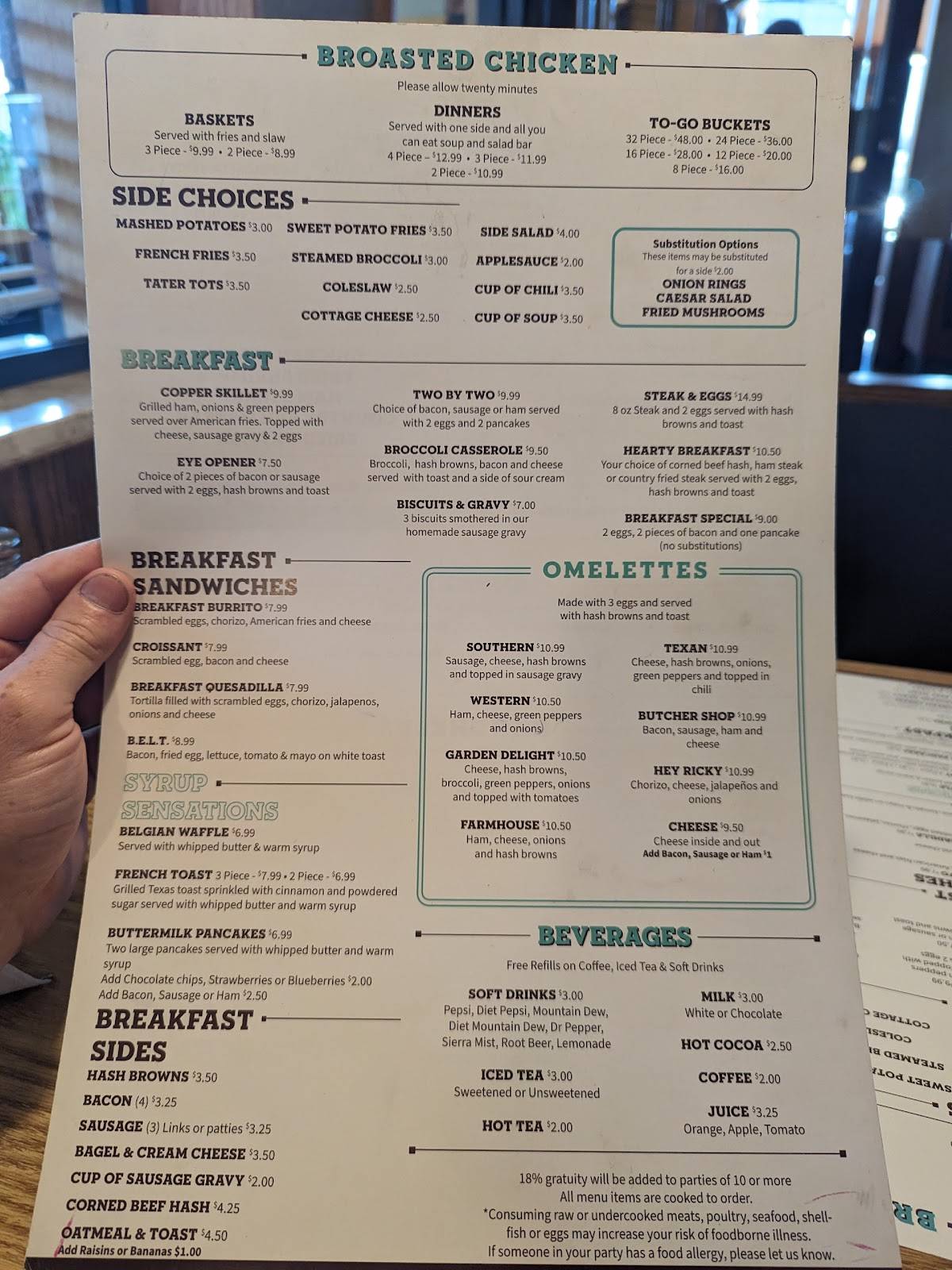 Menu at Copper Grille restaurant, Paw Paw, 854 S Kalamazoo St 9230