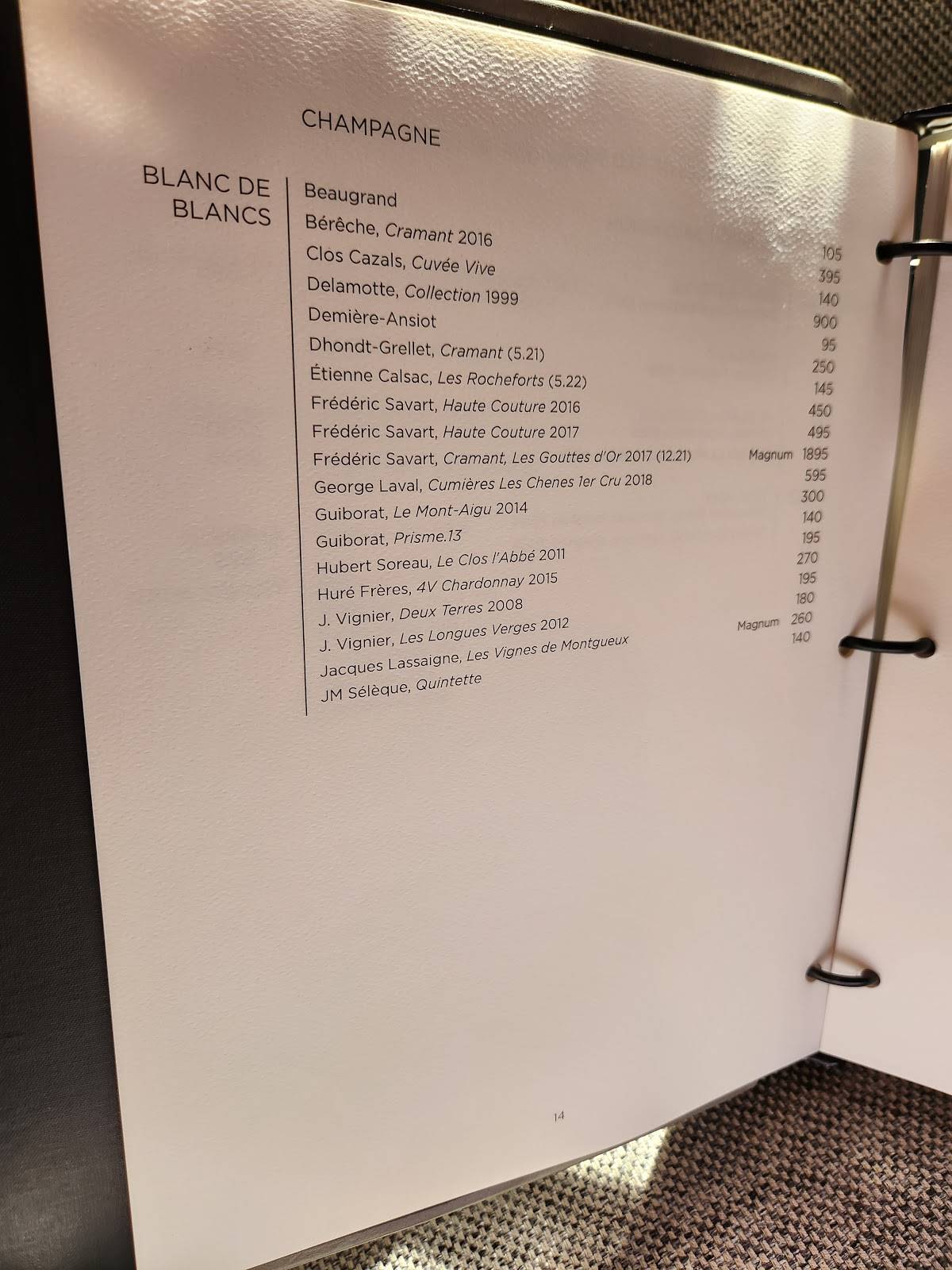 Menu at SingleThread Farm Restaurant Inn, Healdsburg