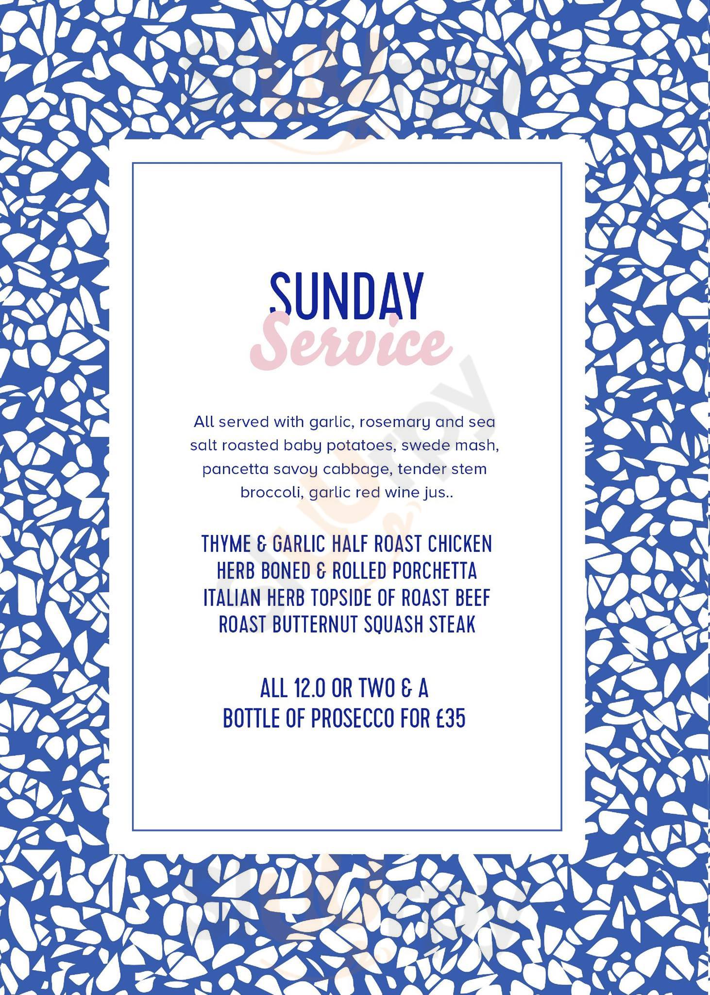 Central Oven & Shaker menù, Newcastle upon Tyne Main Menu Sluurpy