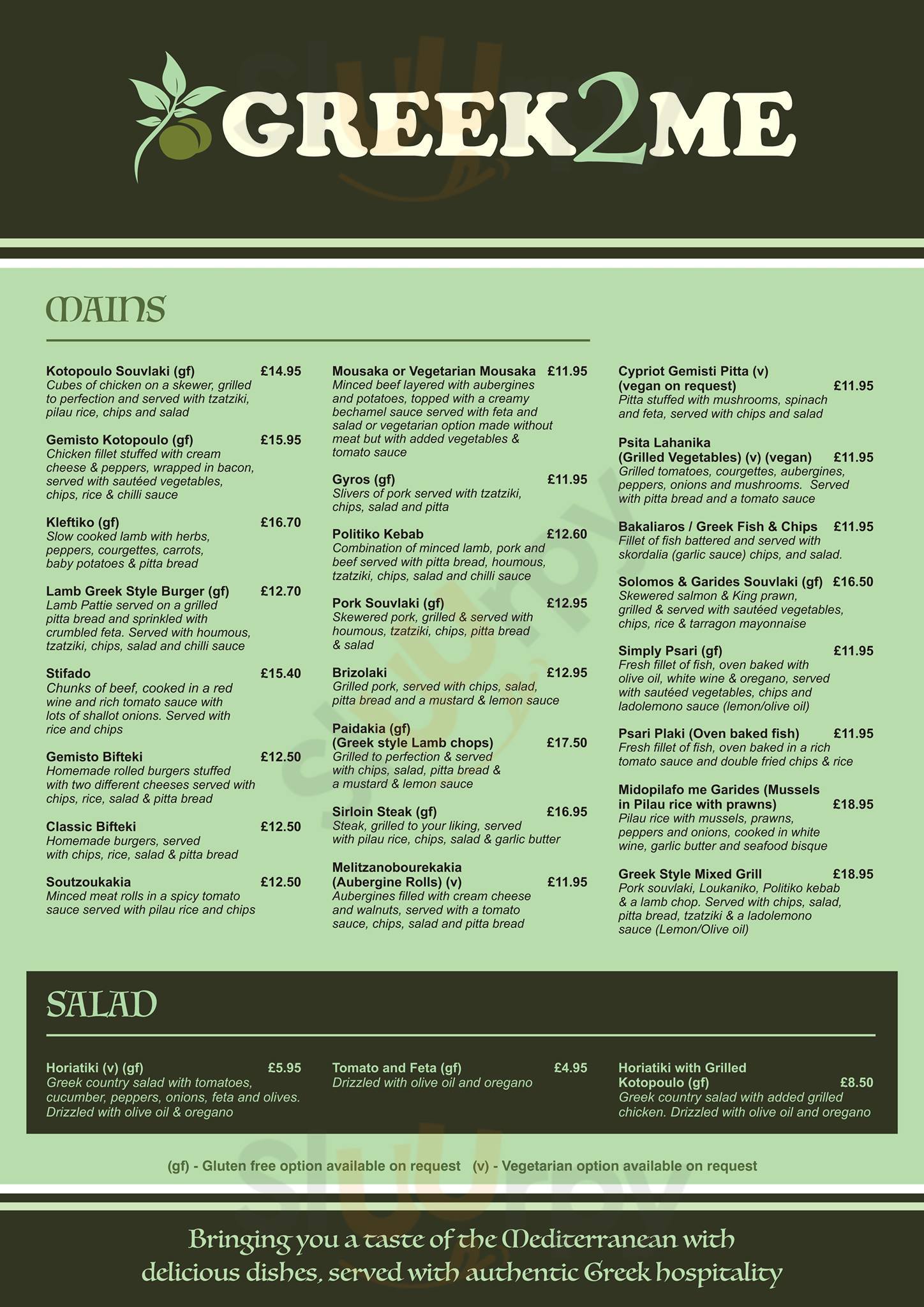 The Plough Inn Nettleham Main Menu Sluurpy