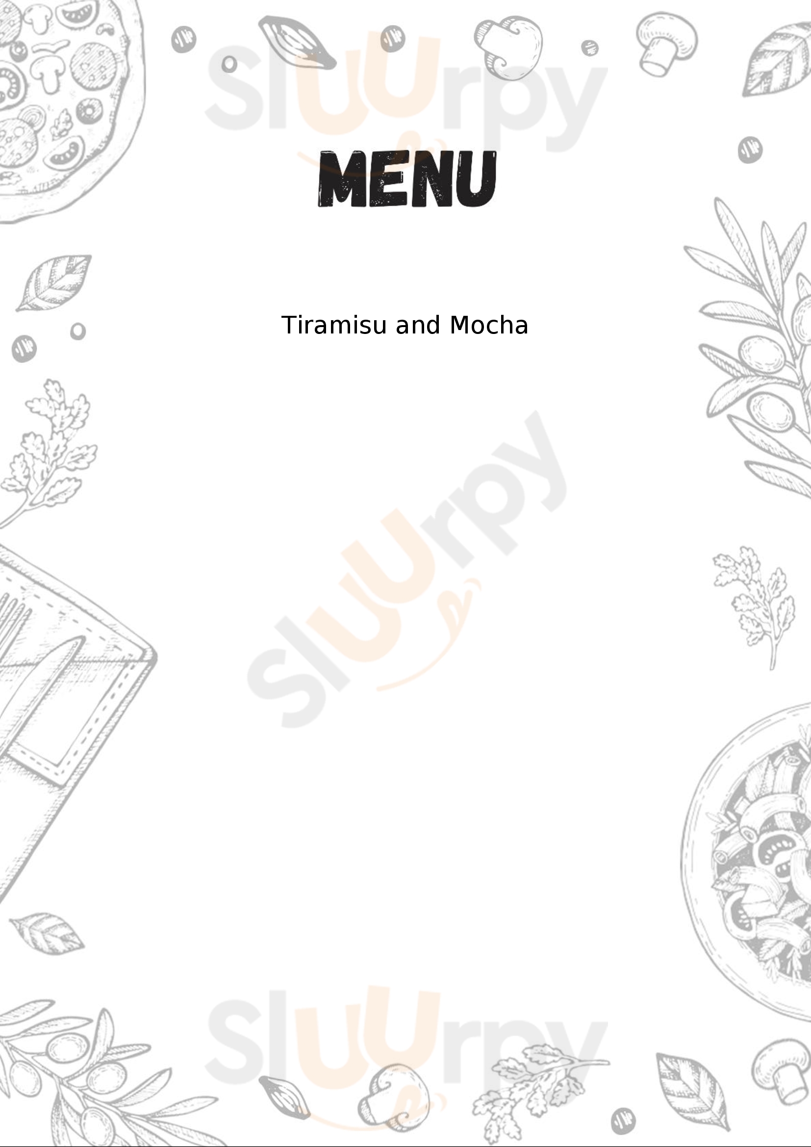 Marmalade menù, Holywell Menu Fuudies Sluurpy