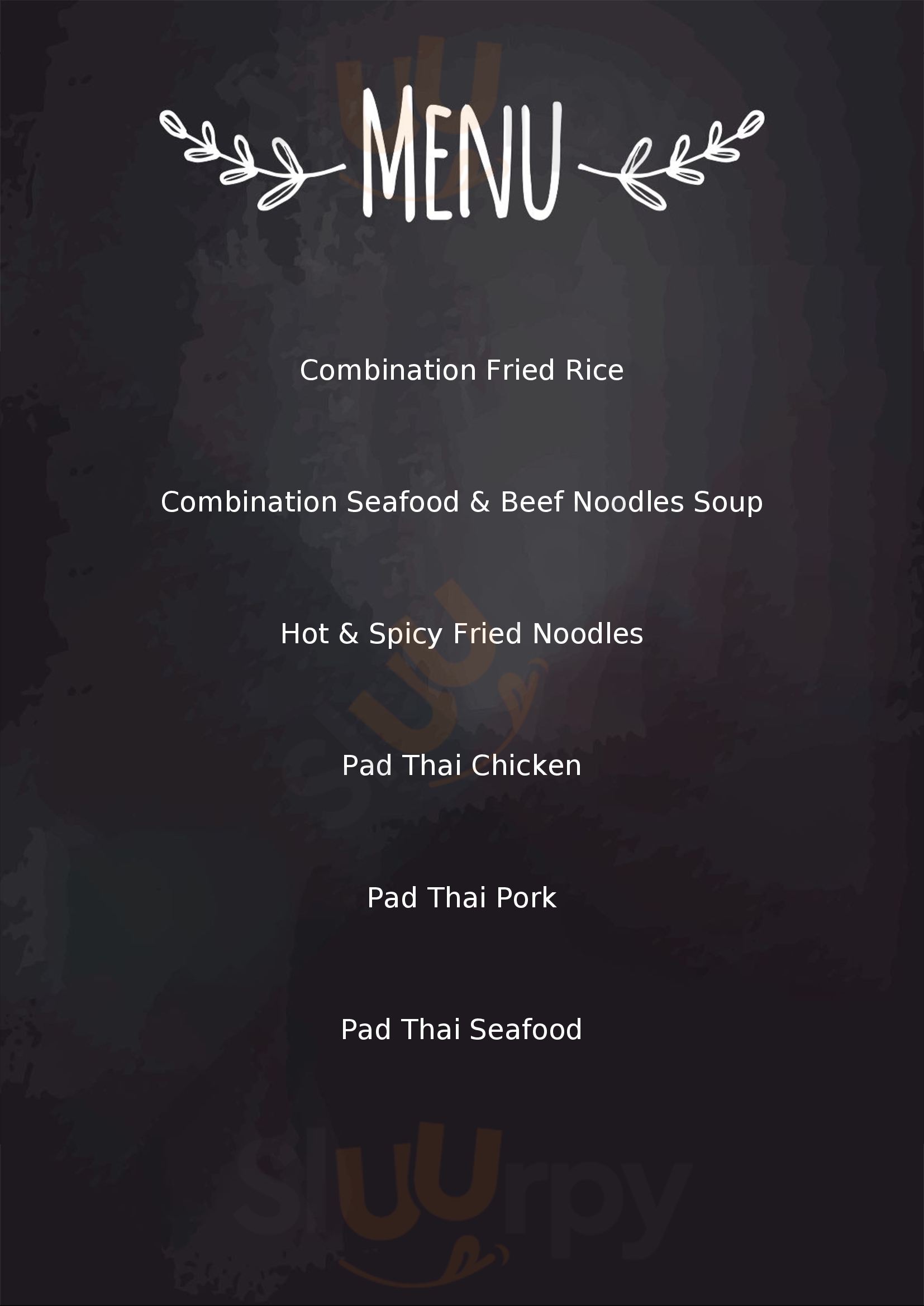 Friendly Khmer Satay Noodle House menù, Dunedin Menu Fuudies Sluurpy