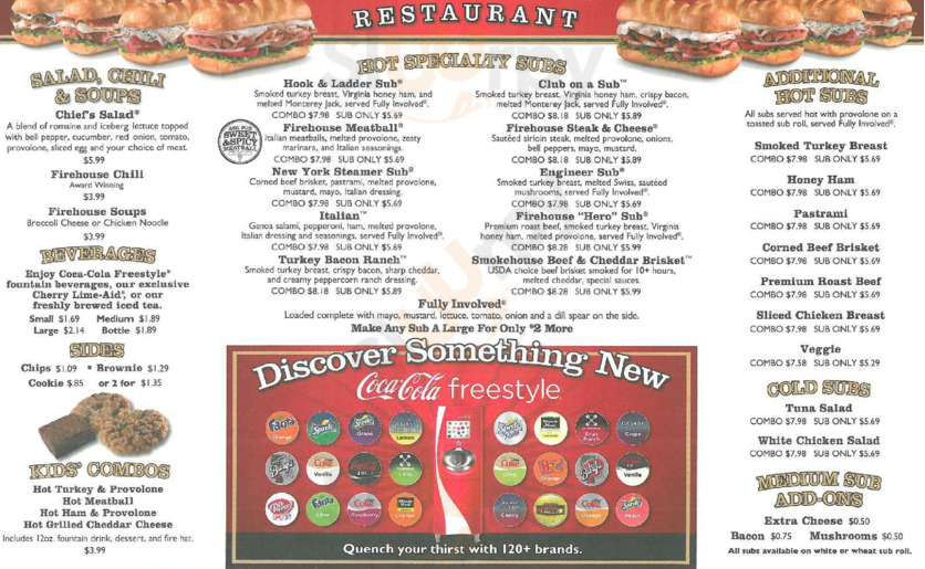 FIREHOUSE SUBS, HUNTSVILLE Menu, Prices & Restaurant Reviews Sluurpy