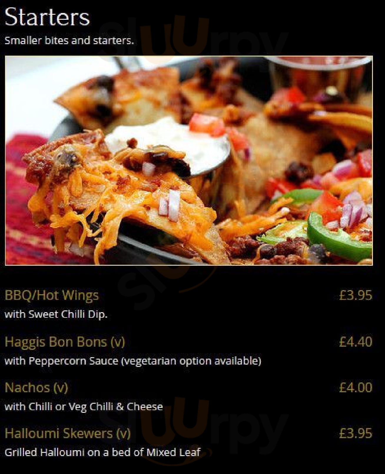 Drury Street Bar & Kitchen menù, Glasgow Main Menu Sluurpy