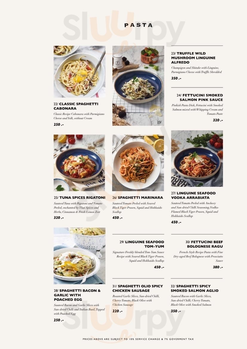 Top Knot Rooftop Bar & Restaurant menù, กรุงเทพมหานคร (กทม.) Main