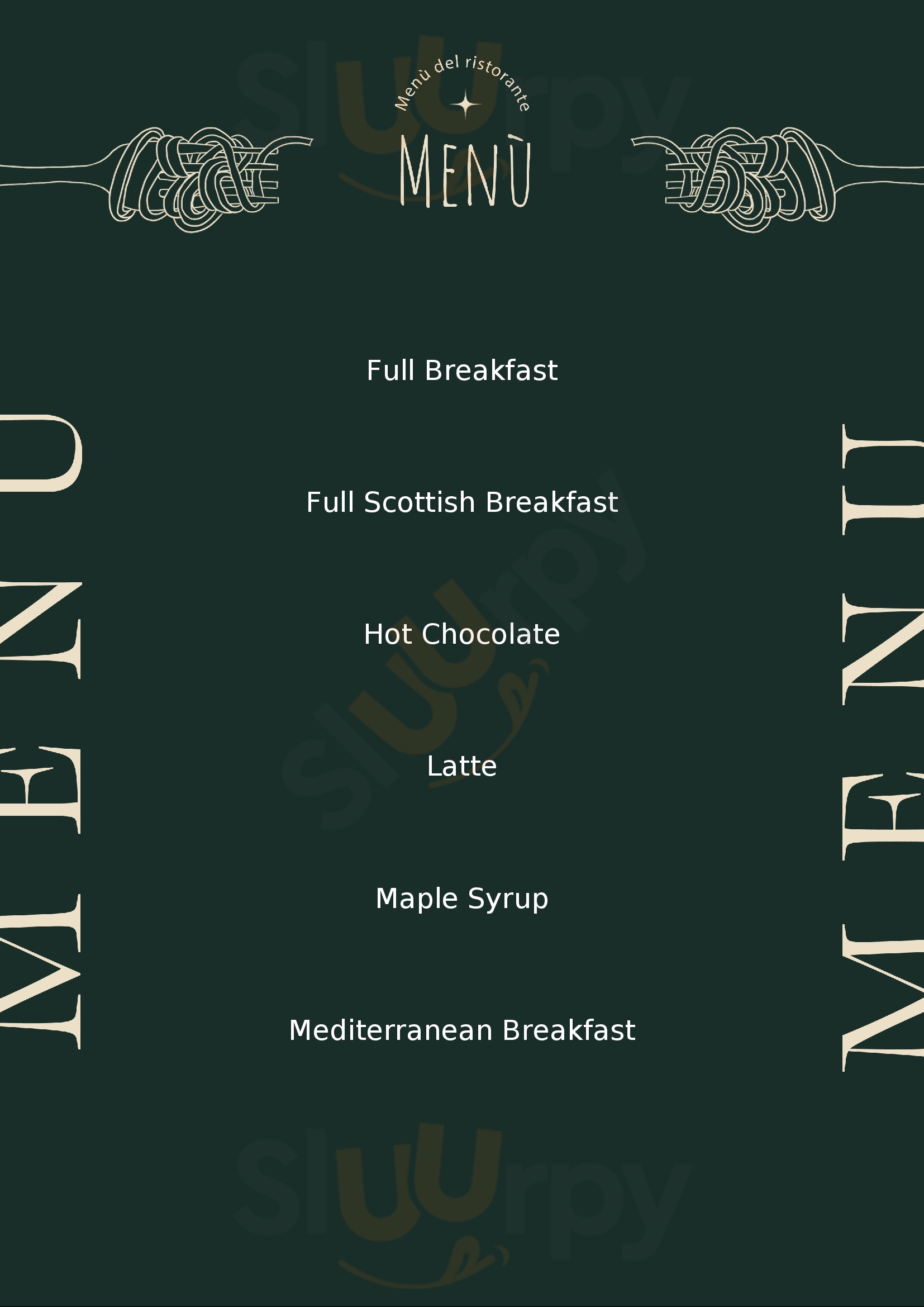 Braw Brunch menù, Edinburgh Menu Fuudies Sluurpy
