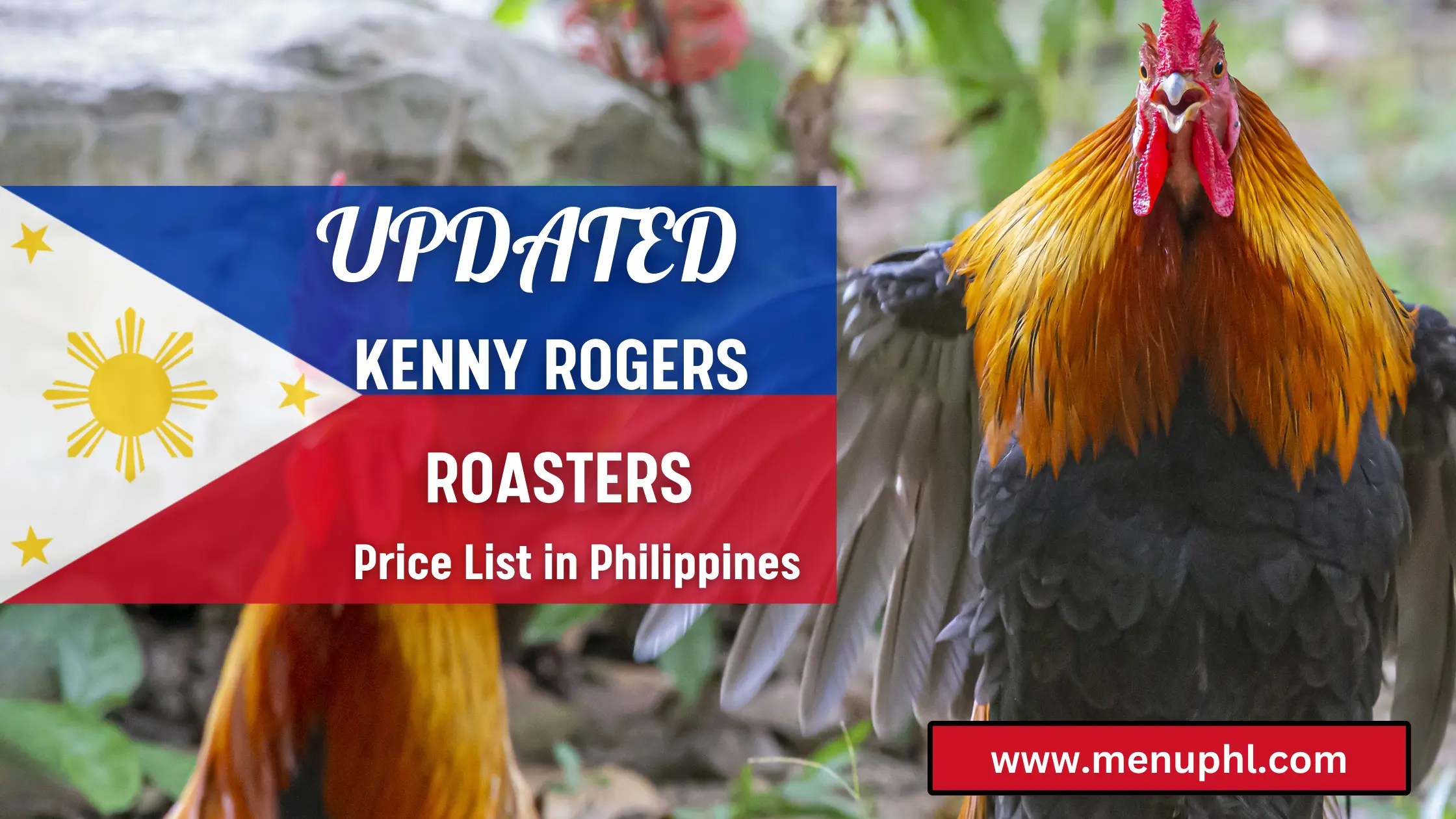KENNY ROGERS ROASTERS MENU PHILIPPINES & UPDATED PRICES 2024