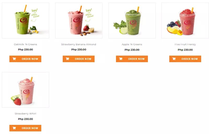 JAMBA JUICE MENU PHILIPPINES & UPDATED PRICES 2024