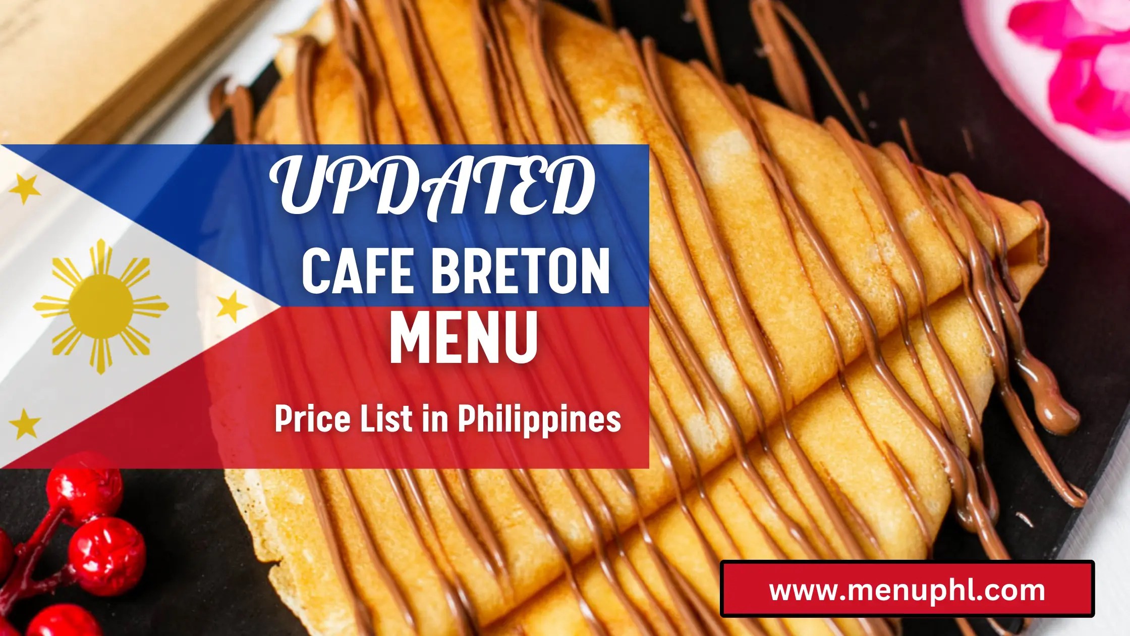 CAFE BRETON MENU PHILIPPINES & PRICES 2024