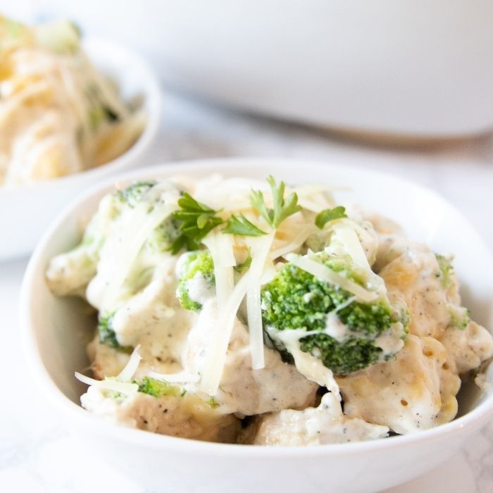 Chicken Alfredo Tortellini Bake Recipe Making Menu