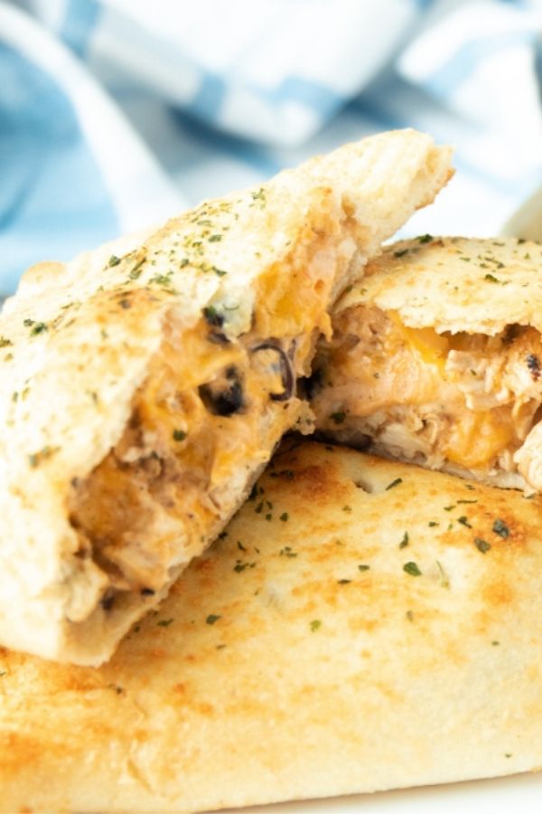 Southwest Chicken Calzone Recipe Making Menu Planning Easy!