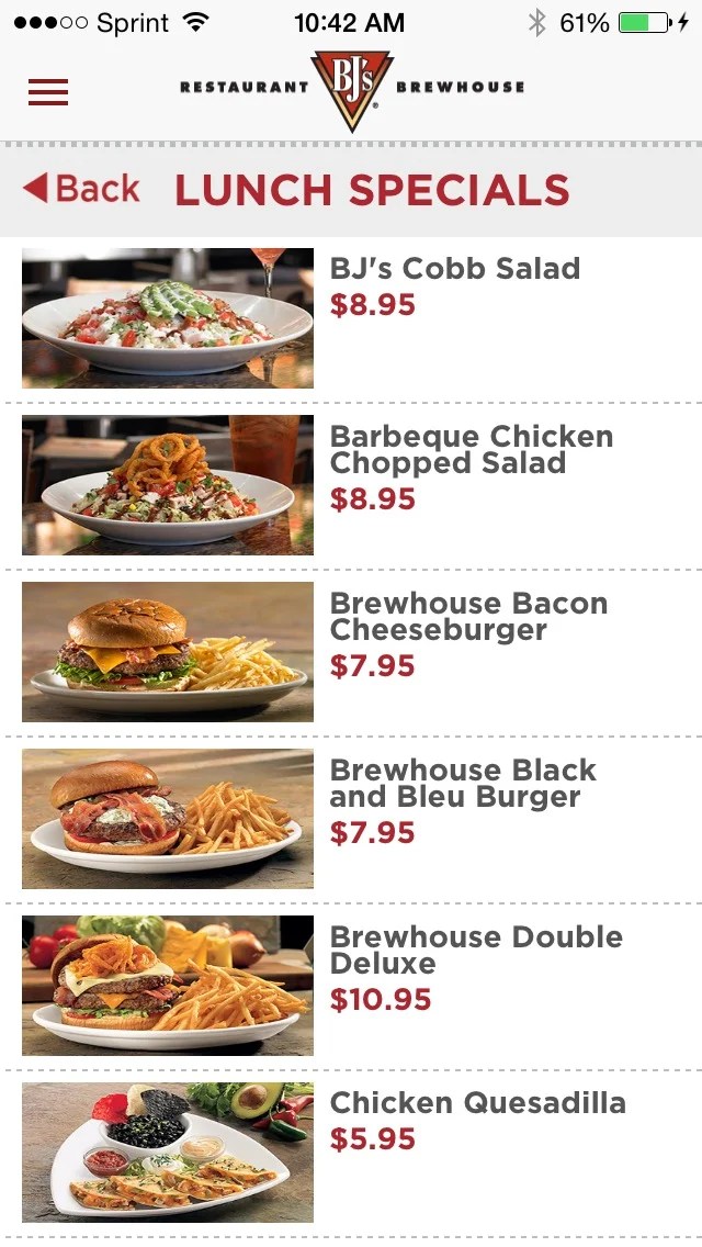 Bjs Restaurant Brewhouse Menu USA & Updated Prices 2024 Latest