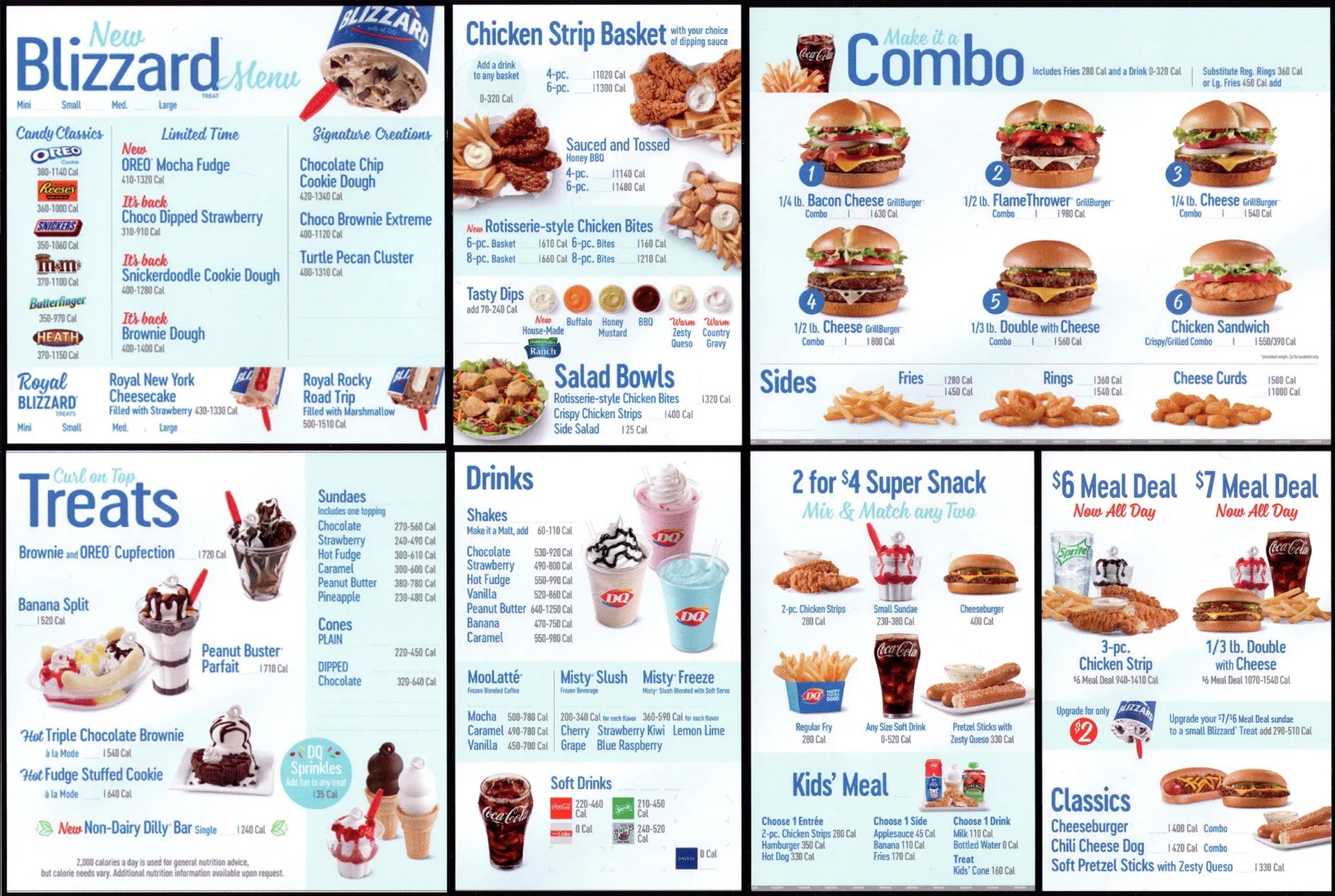Dairy Queen Menu USA & Updated Prices 2024 Latest Restaurant Menus